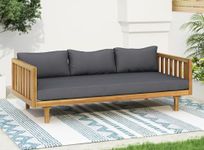 Merax Outdoor 3 Seater Daybed, Acac