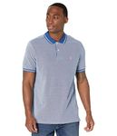 U.S. Polo Assn. Short Sleeve Small Tip Birdseye Knit Shirt, Evening Sail, Small