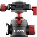 Ulanzi U-70 Mini Ball Head,360 Degree Rotating Swivel Tripod Head