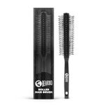 Beardo Roller Hair Brush For Men | Perfect Tool for Efficient Blow Drying, Adding Curls, Waves & Volume | Smoothening & Volumizing comb for Men |Men Accessorie | Lightweight - For All Hair Types