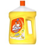 Mr.Muscle Floor Cleaner, Lemon, 2 Ltr | Kills 99.9% Germs