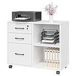 3 Drawer File Cabinets, Mobile Late