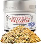 Everything But The Eggs & Omelette Breakfast Seasoning | All Natural | Non GMO | Hand Crafted | 2.2 oz (62 g) | Gourmet Spice Mix | Small Batch | Artisanal Rub | Seasoning Pack | Magnetic Tin | Gustus Vitae | #848