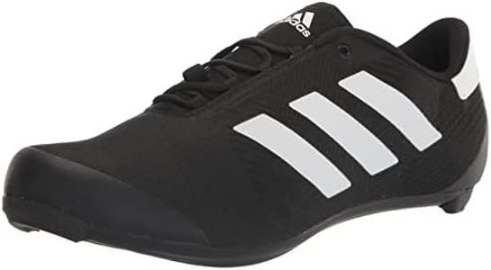 adidas Unisex The Road Cycling Shoes, black/white/black, numeric_4_point_5 US men