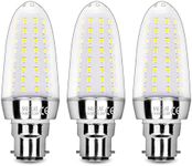 SAUGLAE 15W LED Light Bulbs, 120W Incandescent Bulbs Equivalent, 6000K Daylight White, 1700Lm, B22d Bayonet Cap Led Lights, Pack of 3