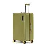 MOKOBARA The Transit Luggage|100L Capacity, TSA Lock, Silent Ninja Wheels, Telescopic Handle, Polycarbonate Hardshell|Ideal for Travel & Weekend Getaways (So Matcha 2.0, Check-in Large)