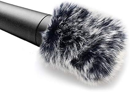 Microphone Furry Windscreen Windjammer for SM57 - Customized Pop Filter Windshield Wind Jammer Compatible with SM-57 Cardioid Dynamic Instrument Microphone by YOUSHARES