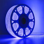 Forus LED Rope Strip Light 30 Meters 2 Year Warranty, Outdoor Waterproof Decorative Cove Lights for Ceiling, Balcony, Home Decor, Interior Decoration, Flexible Rope Light for Diwali, Christmas -Blue