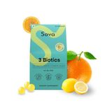 Sova 3Biotics 3-in-1 Gut Health Gummies | Prebiotics, Probiotics & Postbiotics | Post Meal Digestive | Smooth Digestion | Gut Balance | Immune Support | 4.5 Bn CFU | Plant Fiber | 30 Vegan Gummies | Sugar-Free