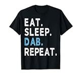 Eat Sleep Dab Repeat Shirt Funny Da