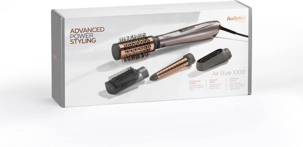 BaByliss Air Styler 1000W – Hot Air Hair Styling Brush