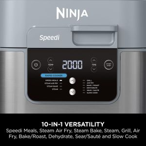 Ninja Speedi 10-in-1 Rapid Cooker & Air Fryer, 5.7L – Sea Salt Grey