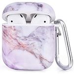 CAGOS for Airpod Case, Cute Marble 