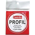 Leeda Profil Braided Loops Trout Clear 3 pack