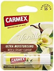 Carmex Vanilla Ultra Hidratante Lip Balm SPF15 For Dry, Cracked Lips 4,25 g