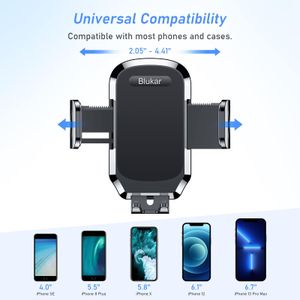 Blukar Car Phone Holder – Air Vent Mount for Smartphones