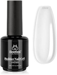 beetles Gel Polish Beetles Builder Gel 7 in 1 Nail Builder Strengthener Gel Clear Color Hard Gel Builder Extension Nail Gel for Holiday Nail Art Design Gift for Girls