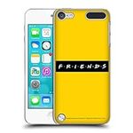 Head Case Designs Officially Licensed Friends TV Show Pattern Logos Hard Back Case Compatible With Apple iPod Touch 5G 5th Gen