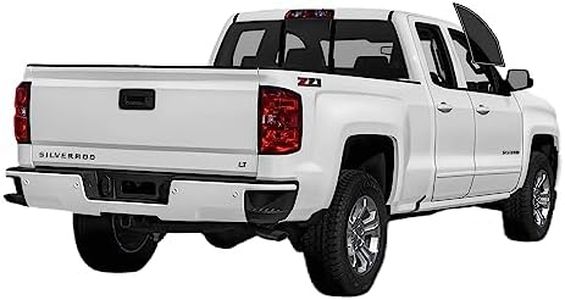 AUTOTEK Precut Window Tint Film Front Two Door Windows Tint Film Cars Sun Blocking Protection Privacy Anti Shatter Glass 2 Ply Computer Cut Any Tint Shade for Chevy Silverado 1500 Crew 2014-2018