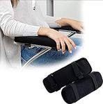 DZOZO 2 Pcs Armrest Pads Office Chair Armrest Pads Chair Arm Covers Cushions Anti-Slip Elbow Support Pillow Chair Arm Pads Memory Foam Chair Armrest Cushions Armrest Pads