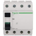 SCHNEIDER 63AMP 4POLE 30MA RCCB RESIDUAL CURRENT CIRCUIT BREAKER