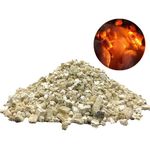 PHYESUVIN Vermiculite for Gas Fireplace, 6 oz Vermiculite Gas Fireplace Accessoies for Gas Fireplace, Fire Pit, Gas Logs, Ventless, Vented, Propane, Insert, Natural Gas