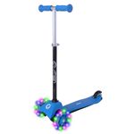 EVO Light Up Mini Cruiser Scooter With Light Up Wheels For Kids | Kids Push Scooter With Adjustable Height Handles | Childrens Balance 3-Wheeled Scooter | Kick Scooters For Kids Ages 2-7