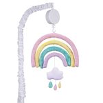 Trend Lab Musical Crib Mobile, Baby Mobile, Nursery, Rainbow