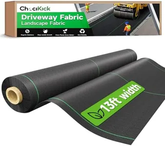 Driveway Fabric, 13x150 ft Landscape Fabric Commercial Weed Barrier Fabric, Road Fabric Heavy Duty 3.5OZ French Drain Fabric for Erosion Control,Landscape Fabric,Weed Barrier,Construction Projects