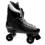 Ventro Pro Turbo VT01 Quad Roller Skates Black Size 8 UK