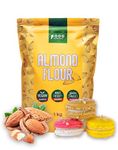 Almond Flour 1kg, Gluten-Free 100%, Partially de-Oiled Extra Fine Blanched Natural Almond Flour