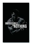 Tamatina Wall Poster|Inspirational Thoughts|Muhammad Ali |Size-45 X 30 cms.C87