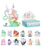 ROBOTIME Blind Box Set 12PC Surprise Action Figure Collectible Kawaii Figures Random Art Toys Hot Cute Figure Dolls Creative Gifts (Whole Set)