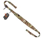 KRYDEX GEAR 2 Point Tactical Gun Sling Padded Combat Shooting Sling for Rifle, Airsoft, Shotgun