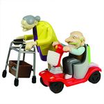 Bluw "Wind-Up Racing Granny and Granddad Toy