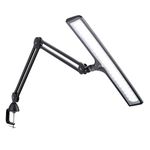 Daylight Lumi Task Lamp - Adjustable LED Desk Lamp with 4000 Lux Brightness, 6000K Daylight, and 95+ CRI for Accurate Color Rendering - Black