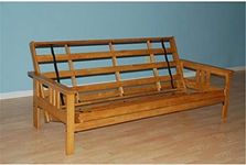 Kodiak Furniture Monterey Futon Frame with Butternut Finish, Full,