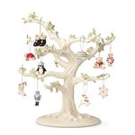 Lenox 868996 Christmas Memories 10-Piece Ornament & Tree Set