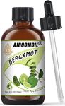 Bergamot Essential Oil Room Spray Pure Citrus Oils Aromatherapy for Natural Diffuser & Soap Making Fall Scents 4 Fl Oz