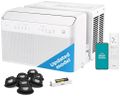Midea 10,000 BTU U Shaped Smart Inverter Window Air Conditioner - Cools 450 Sq Ft, Ultra Quiet with Open Window Flexibility - Alexa/Google Assistant Compatible - 35% Energy Savings, Remote (Updated)