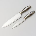 YELONA Multipurpose Premium 2 Stainless Steel Knife Combo Set - Paring and Chef Sharp Blade 9 11 inches