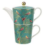 Sara Miller London Chelsea Collection Tea for One Green