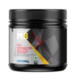 MuscleBlaze Pre Workout 200 Xtreme (Berry Bolt, 30 Servings, 200g) | 200mg Caffeine, 200mg Theanine, 2000mg Beta Alanine, 3000mg Citrulline