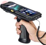 MUNBYN Upgraded Android 13 Barcode Scanner with 5.5" Screen, Equipped with Honeywell N6703 Engine with Pistol Grip, Wireless Mobile Computer Handheld, 4+64GB, Inventory Scanner with Software