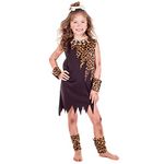 Fun Shack Cavegirl Costume Kids, Cave Girl Costume Kids, Cave Girl Dress, Cavegirl Costume For Girls, Caveman Costume Kids, L