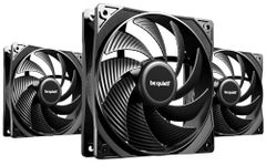 be quiet! Pure Wings 3 120mm PWM High-Speed, 3 Included, Speed-Regulating Closed Loop Motor, High Top-End Speed, Low Minimum RPM, Optimized Fan Frame, Newly Designed Fan Blades