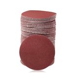 SPEEDWOX 100pc 3 inch Sanding Discs Hook and Loop Sandpaper 120 Grit Sander Disc Sanding for Drill Grinder Rotary Tools No Hole