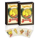 2 Decks Spanish Playing Cards Cartas Españolas, Baraja Española, Briscas Cards Puerto Rico, Mexican Playing Cards, Plastico Spanish Cards, Barajas Espanolas Plasticas(with Playing Card Boxes)