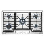 Empava 36" Recessed Gas Stove Cooktop with 5 Italy SABAF Sealed Burner NG/LPG Convertible in Stainless Steel