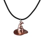 GT Gala Time Hary Poter Inspired Sorting Hat Pendant Necklace Fashion Jewelry Accessories for Men and Women Metal No Gemstone (Harry Hat)